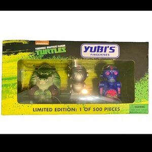 Teenage Mutant Ninja Turtles 2016 Limited Edition Yubi's Figurines NIB